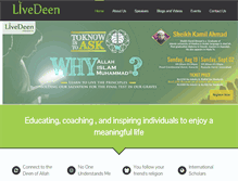 Tablet Screenshot of livedeen.com